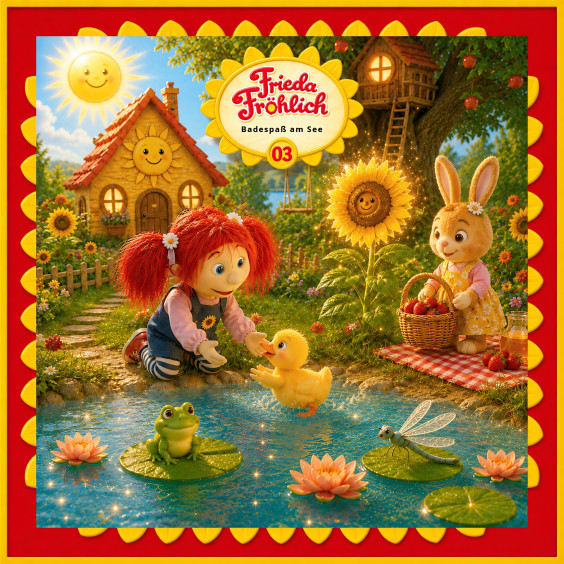 Frieda Fr&ouml;hlich  Friedas Sommerabenteuer - Seeabenteuer / Download mp3 Friedas Froehlich - Badespa&szlig; am See in Mp3